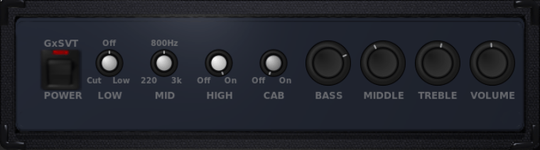 Ampeg 61XX series SVT Bass Preamp simulator